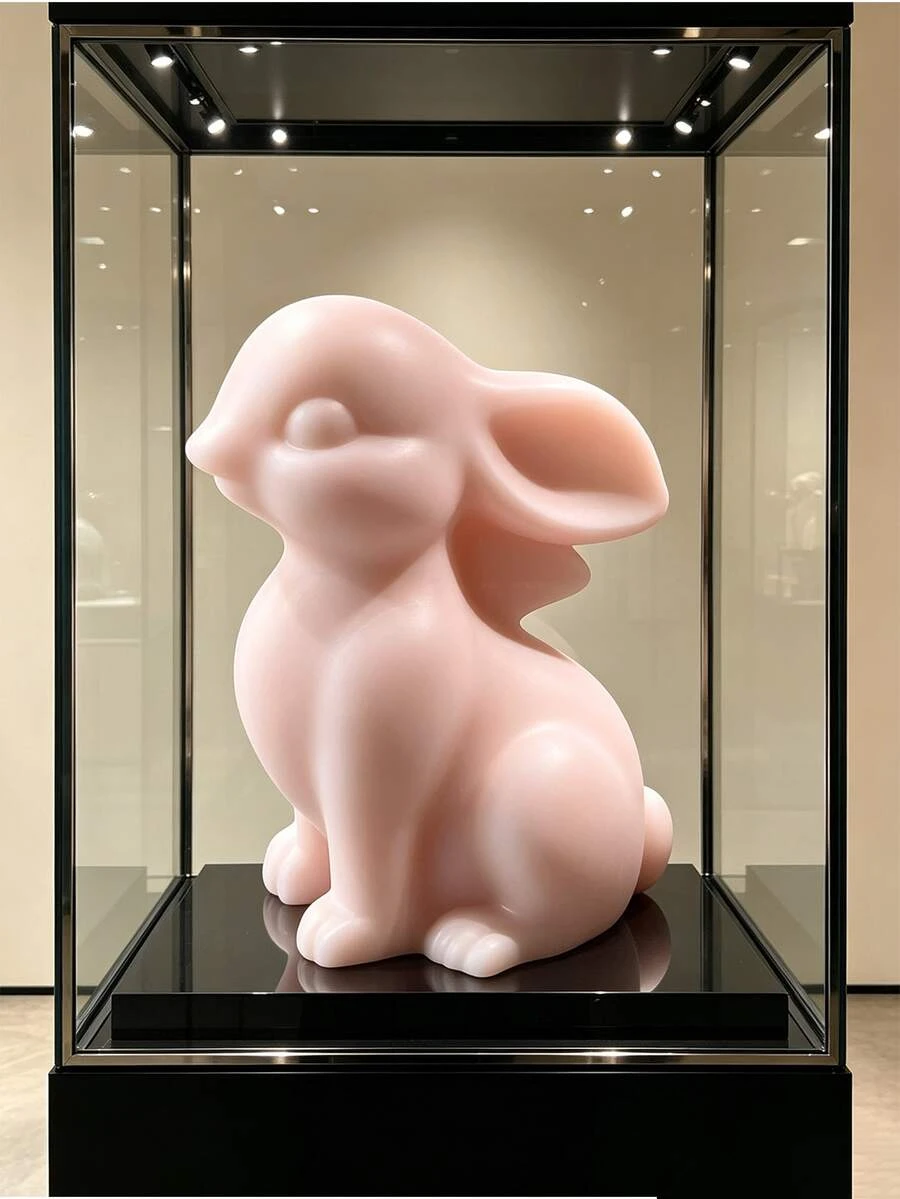 Rabbit Silicone Handmade Mold 3D Sitting Rabbit/Flower Hugging Rabbit Egg/Smiling Rabbit Egg 3 Styles Optional Aromatherapy Candle Plaster Resin Cement Handmade Soap Chocolate DIY Mold Easy Release Silicone Reusable Easter Gift Parent-Child Handmade Best Friend Birthday Gift Spring Home Decor - A - View 1