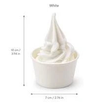 PU杯冰淇淋展示模型 大號 不融化 適合窗戶、櫃檯與餐車裝飾，吸引顧客 - 紙杯冰淇淋模型 - 查看 4
