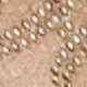 MSL523 Satén con diamantes de imitación beige