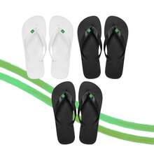 básico PVC - 3 pares Branco/Preto/Preto - Visão 7