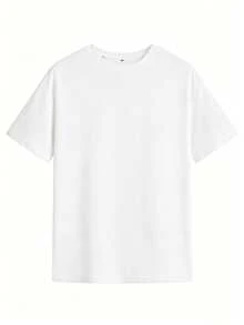 Women's Basic Short-Sleeve T-Shirt Autumn/Winter 2025 - Round Neck, Loose Fit, Stylish  Butterfly Print, Soft Fabric With Excellent Drape. Super Versatile! - 白色愛心 - 查看 4