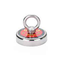 Strong Neodymium Fishing Magnets, 300 Lbs(110 KG) Pulling Force Rare Earth Magnet With Countersunk Hole Eyebolt Diameter 1.73 Inch(44 Mm) For Retrieving In River And Magnetic - A - View 8
