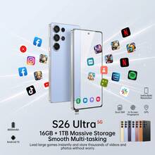 YS26 6,9" 108-MP-Hauptkamera, 72-MP-Selfie-Kamera, 16 GB + 1 TB Speicher, Snapdragon 8 Elite, 8000 mAh Akku, 5G-Smartphone – EU-Lagerbestand - Grau - Übersicht 6