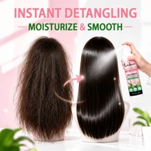 Semprotan Perawatan Wig, Semprotan Lotion Wig, Ekstrak Lidah Buaya dan Kelapa, Anti-Frizz, Hidrasi Mendalam, Menghaluskan Rambut Kusut, Mudah Disisir, Memperpanjang Umur Pakai, Cocok untuk Rambut Sintetis dan Alami, Kondisioner Tanpa Bilas, Cairan Perawatan Wig Tanpa Bilas, Menambah Kilau Alami - 100ml - View 2
