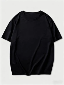 Choi San ATEEZS Vintage Bootleg K-Pop Graphic Oversized T-Shirt - 黑色 - 查看 2
