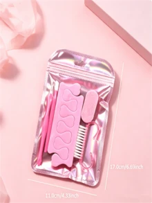 1/5pcs Manicure & Pedicure Set, Mini Nail File And Nail Stick, Cleaning Brush, Dead Skin Pusher, Toe Separator, Double-Sided Nail File, Dead Skin Remover, Nail Cleaning Tool, Nail Stick, Toe Separator, Suitable For DIY Nail Polishing And Care - Multiple Styles - View 8