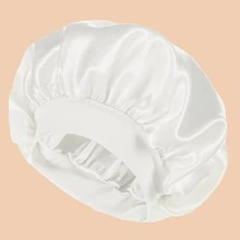 ZTZI Topi Tidur Berumbai Besar, Topi Tidur Rambut Elastis Lembut, Penutup Rambut Ruang Luas untuk Rambut Alami Dreadlock, Poliester Kasual Warna Polos (Poliester) Topi Tidur Warna Polos - Topi Bundar Simpul Pita YR - View 15