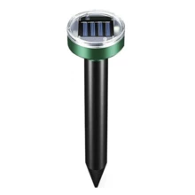 Solar Powered Ultrasonic Pest And Rodent Repeller - Effective Against Gophers, Groundhogs And Voles, Visible Results After 7-14 Days Of Continuous Use. Easy Installation; Suitable For Outdoor Rodent Control In Gardens And Lawns. - 彩色 - 查看 14