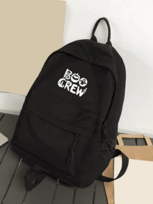 Boo Crew Fashion Backpack,Casual Printed Schoolbag With A Front Pocket,Lightweight Everyday Backpack-Perfect For Students On The Go And For Daily Use - Multicolor - View 13