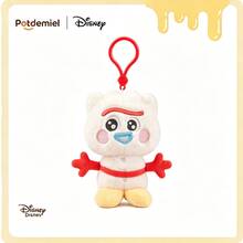 Disney 正版 Forky 毛絨玩偶娃娃，包包掛飾、鑰匙圈，居家桌面裝飾擺件，生日禮物，派對小禮 - 白色 - 查看 6