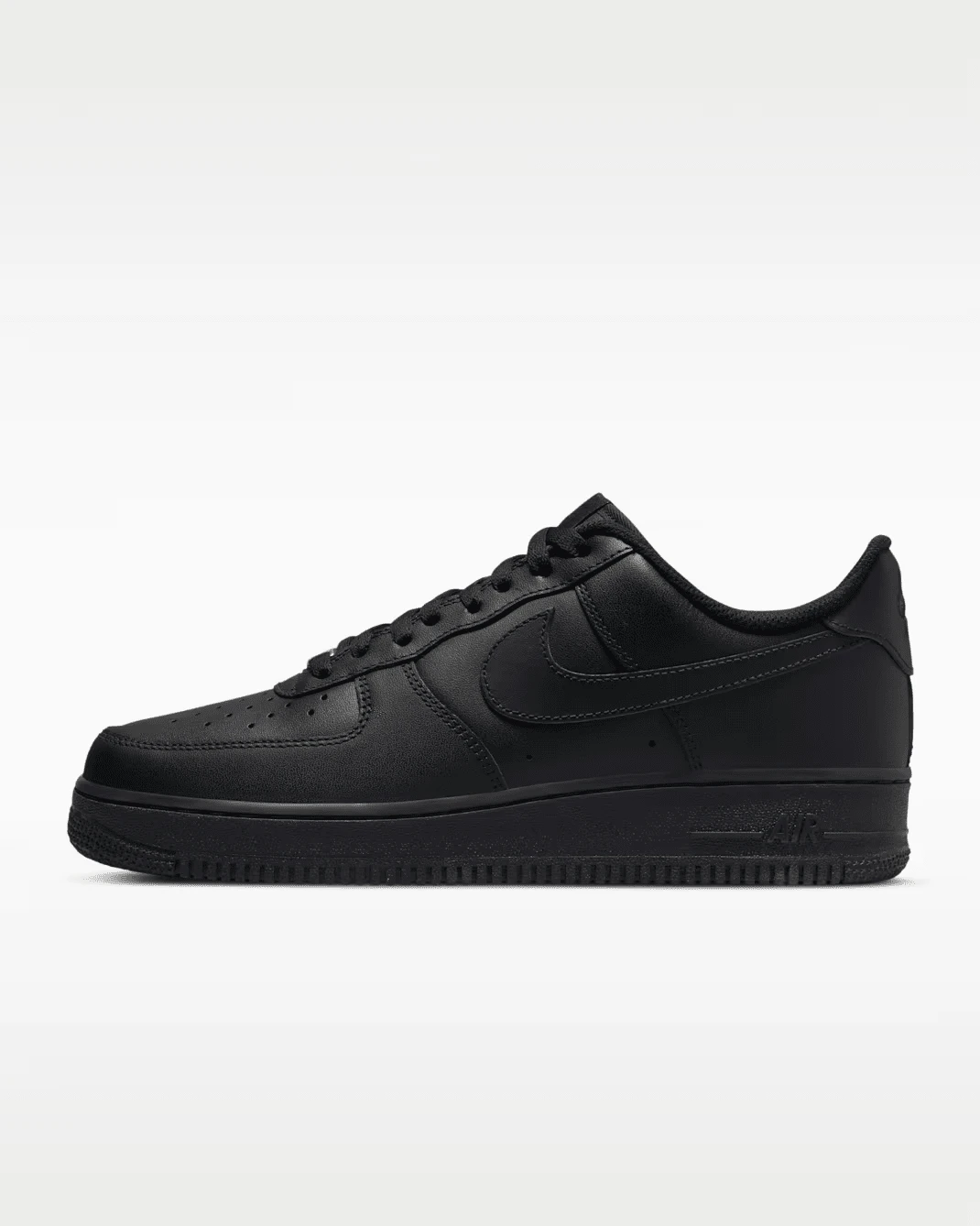 Nike Air Force 1 '07 Men's Shoes - Black - View 1