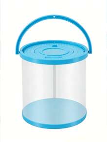 1pc Foldable Mini Fish Tank, Transparent Fish Transport Container/Fishing Bucket, Suitable For Fishing, Releasing, Beach Trips, Lakeside Outings And Outdoor Activities - Multicolor - View 13