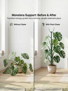 Stackable Support Pole With Adjustable Height To Meet Different Growth Stage Needs, Special Design, Secure Fixation And Easy Operation, For Plants - Multicolor - View 5