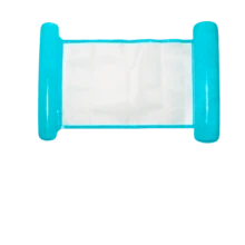 chongqishuishangfuchuang 1pc Inflatable Float, Minimalist Dual Tube Design, Solid Color , PVC Material, Suitable For Water, Pool, Beach, Theme Party, Water Inflatable Float, Water Resting Seat, Inflatable Floating Object, Air Pump Sold Separately - Double-tube Solid Color Floating Bed - View 18