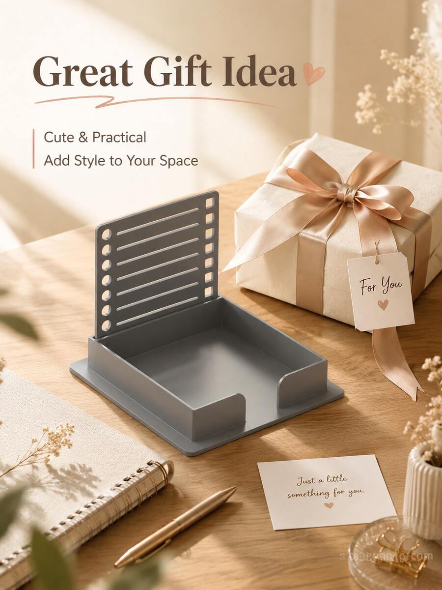 Multi-Functional Note Storage Box Keeps Your Desk Tidy And Helps You Work Efficiently Starting From Your Workspace. - Multiple Styles - View 1