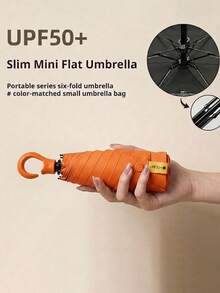 1 pièce Mini parapluie pliable, parapluie de voyage portable imperméable de poche, mini parapluie de voyage, accessoire de voyage essentiel pour femmes, mini ensemble d'accessoires de voyage - Multicolore - Voir 21