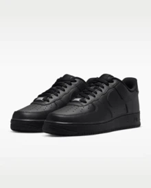 Nike Air Force 1 '07 Men's Shoes - Black - View 2