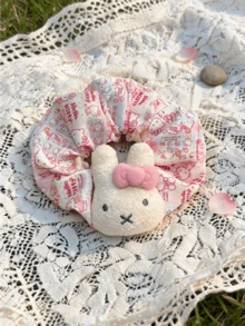 Miniso Hello Kitty Miffy 可愛髮圈 1入 多款可選 柔軟彈性 輕盈不傷髮 女用日常派對時尚髮飾 送禮首選 - style2 - 查看 5