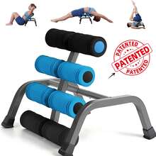 MBB Mini Inversion Table By Mini Stretch 300 Lbs Weight Capacity, Back Stretcher Machine For Home Use-Back Trainer Relief For Back Pain,Compact Foldable Back Stretcher For Home Use, Relieve Back Pain, Re-Align SpineFoldabl, - Black and Red - View 2