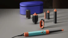 Dyson Airwrap I.D.™ 多功能造型吹風機 直髮波浪捲 陶瓷光澤/拓帕石橘色 HS08 一鍵打造完美捲髮 新款錐形 Airwrap™ 捲髮筒 錐形尖端 送給媽媽、妻子和朋友的禮物 - 英規插(220-240V) - 查看 6