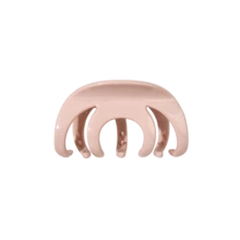 1/6 piezas de pinzas para el cabello suaves, pinzas de garra de unicolor multifuncionales para la parte trasera de la cabeza, adecuadas para maquillaje, playa, fiesta, accesorios para el cabello, 6 colores disponibles - Multicolor #7 dientes - Ver 30