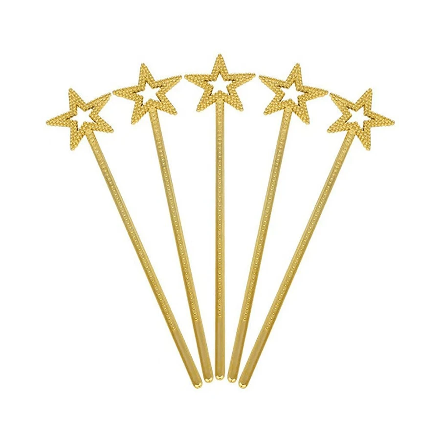 Cross-Border Cosplay Stage Performance Costume Props Five-Pointed Star Magic Wand Angel Star - Multicolor - View 1