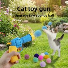 10pcs/200pcs Or 100pcs Set And 50pcs Set. Interactive Cat Toy Ball Launcher Set - Soft And Lightweight Balls, Suitable For Indoor And Outdoor Use. Ideal Gift For World Cup Party Or Wedding. Summer Home Travel Pet Play - Multicolor - View 4