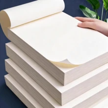 50 Lembar/100 Lembar Per Kemasan, Kertas Gambar Kosong Berwarna Krem dari Serat Kayu Alami, Tebal untuk Melindungi Mata, Tulisan Halus, Cocok untuk Menggambar, Kertas Tahan Lama 70g, Kertas Perhitungan Kosong, Latihan Ujian Siswa, Sekolah Dasar, Sekolah Menengah Pertama, Sekolah Menengah Atas, Universitas, Kertas Perhitungan Matematika Universal untuk Semua Tingkat, Tahan Sobek dan Tidak Luntur - Rectangle - View 1