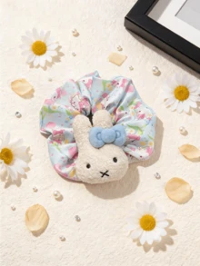 Miniso Hello Kitty Miffy 可愛髮圈 1入 多款可選 柔軟彈性 高彈力輕量 不傷髮質 女款日常派對時尚髮飾禮物 - 樣式3 - 查看 4