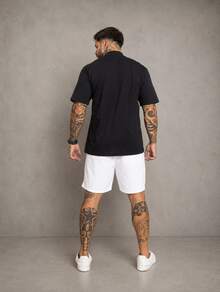 kit 5 camisetas oversized masculina premium estilo trap street maromba gringa inverno tendencia inverno frio dia dos pais presente - 5 pretos - Visão 3