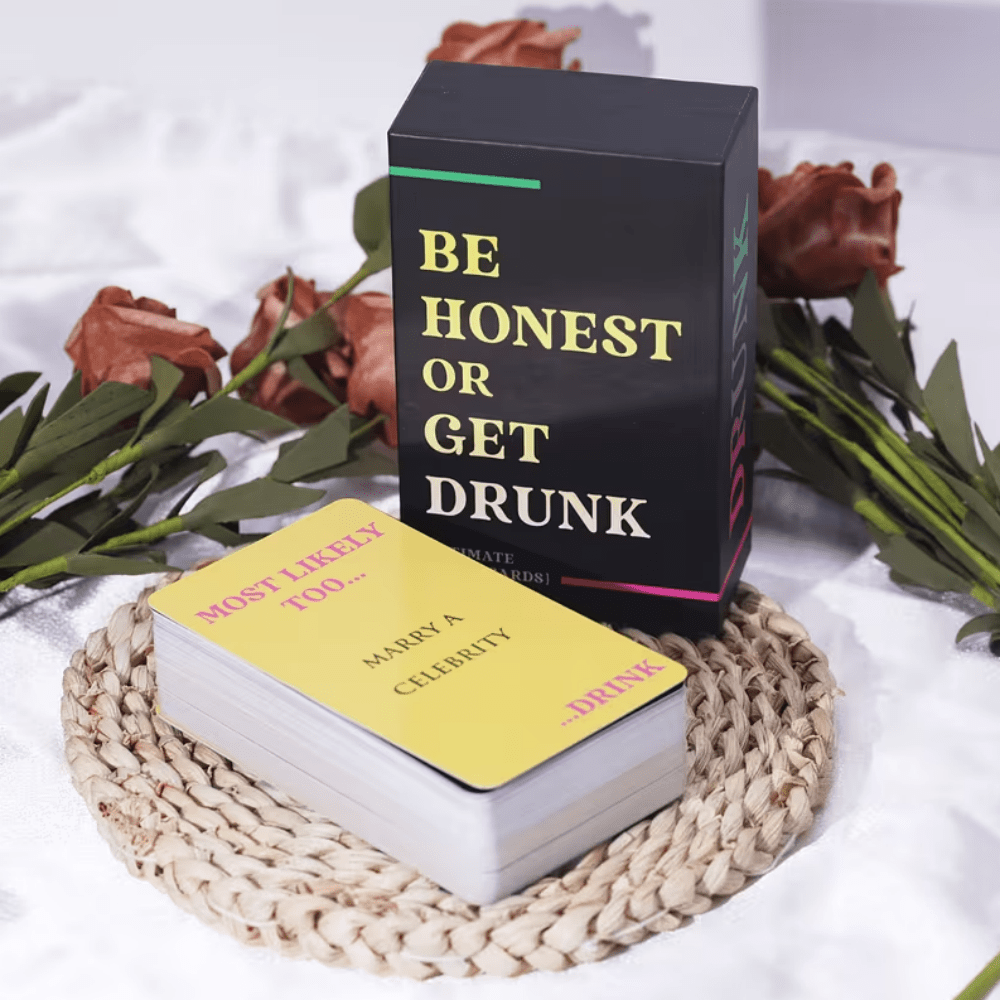 BE HONEST Emotional Bonding Card Game: Deep Conversation Prompts For Couples & Friends - Build Connection At Home