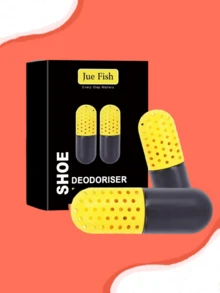 JUE FISH 2pcs Shoe Deodorizer Capsules 1pc/100g Cleaning Powder, Essential For Sports Enthusiasts, Sweaty Feet, And People Who Wear Shoes For Long Periods, Put In Long-Term Stored Shoes, Seasonal Storage Boots To Prevent Moisture And Odor, Travel And Business Trip Portable, Easily Solve Shoe Odor Problems, Not Just For Shoes, Shoe Cabinets, Shoe Boxes, Travel Shoe Bags Can Also Be Used, All-Season Essential Gift - Powdery - View 9
