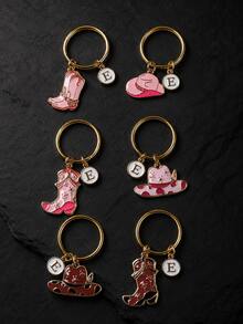 Personalized Cowgirl Keychain Gift For Boys Gifts For Mother, Father, Graduation, And Teacher - Multicolor - View 3