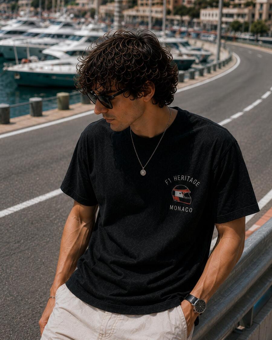 Loose Cotton T-Shirt I From Local Warehouse - Black - View 1