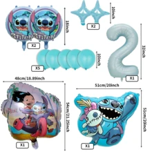 Hasbro Alien Sticker Steve Theme Latex Foil Balloon Birthday Party Decoration, Happy Birthday Balloon Set, Perfect Birthday Gift, Gender Reveal Party Wall Decoration Balloon Set - Balloon Set - View 4