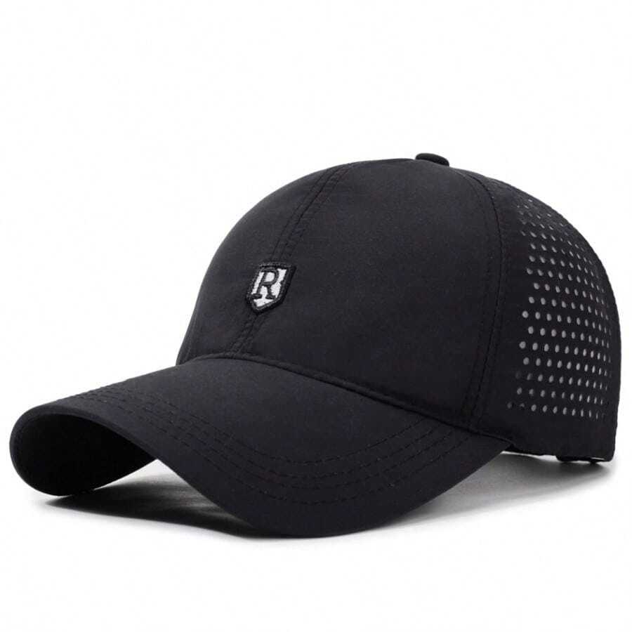 1pc New Style Men's Spring Summer Breathable Quick-Dry Baseball Cap Outdoor Sun Protection Mesh Hat Hiking Fishing Baseball Cap - Multicolor - View 1