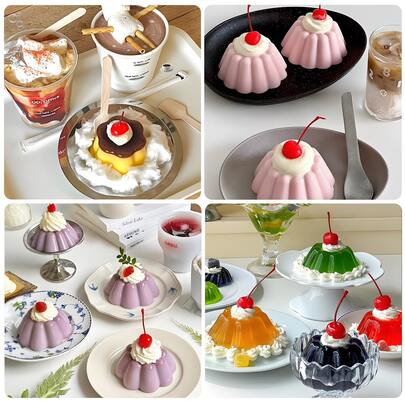 5/10 cái Khuôn pudding hình hoa - Khuôn bánh tart và bánh ngọt chống dính, lý tưởng để nướng bánh mì, hoàn hảo cho các món tráng miệng sáng tạo và trang trí bánh, phù hợp cho bếp gia đình, chuẩn bị thực phẩm nhà hàng và quà tặng tiệc cưới