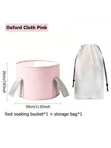 Foldable Portable Foot Bath Tub, Foot Soaking Bucket, Foldable Insulated Bucket + Storage Bag, Home Full Foot Spa, Soaking, Exfoliating, Neat Storage, Long-Lasting Insulation, Relieve Tired Feet, Make Feet Smooth - Multicolor - View 10