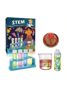 14-In-1 Educational Science Toy DIY STEM Educational Toy Laboratory Experiment Children Science Set, Birthday Gift, Halloween, Christmas - Multicolor - View 12