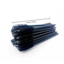 Mollie Lipper 50pcs Disposable Eyelash Brushes And Eyebrow Brushes, Alcohol-Free And Oil-Free Formula, Ideal Makeup And Beauty Tool, No Power Or Battery Required - Multicolor - View 6