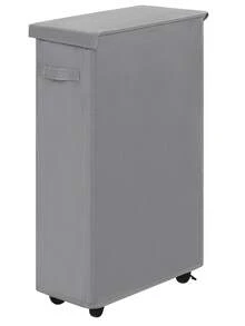 60L/65L/100L/110L 带盖带轮竹制洗衣篮 - 包含可拆卸洗衣袋、带手柄的可折叠脏衣篮、超大容量脏衣篮、可折叠布艺洗衣篮、家用洗衣收纳桶 - 彩色 - 查看 18