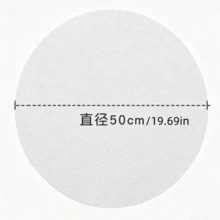 1 pieza Tapete de silicona grueso y redondo para vapor, resistente al calor alto, antiadherente y reutilizable, fácil de limpiar y lavable en lavavajillas, multiusos para cocinar al vapor dumplings, bollos bao, rollos, verduras y alimentos del hogar - Ver 14