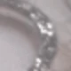 Sparkling Silver Heart Tie
