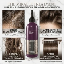 Dr. Groot 8.4oz Rosemary Oil Hair Care Rinse, 5-Sec Smoothing Scalp Treatment, Clean Girl K-Beauty Hair Products - 正裝 - 查看 6