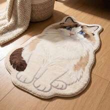 1pc Rollable Bath Mat, Bathroom Rug, Door Mat, Small Carpet, Floor Mat, Home Decor, Area Rug, Outdoor Mat, Bedroom Carpet, Washable Rug - Multicolor 9 - View 4