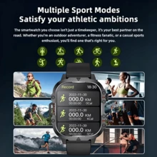 HKYDNSWT 2026 New Model: A Unisex Smartwatch Featuring Outdoor Activity Tracking, Wireless Calling, App Connectivity, Multiple Sports Modes, And Remote Music Control-An Ideal Gift For Friends And Family. - View 7