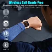 HKYDNSWT 2026 New Model: A Unisex Smartwatch Featuring Outdoor Activity Tracking, Wireless Calling, App Connectivity, Multiple Sports Modes, And Remote Music Control-An Ideal Gift For Friends And Family. - View 4