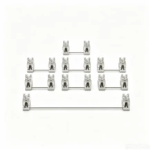 Juego de estabilizadores de montaje PCB para teclado mecánico 4 piezas/7 piezas 2U +1 pieza 6.25U prelubricados de nailon POM para barra espaciadora, Shift, Enter, Backspace, teclado personalizado Mod - Ver 10