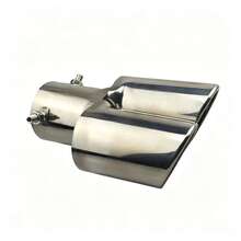 1pc 2.5 Inch Blue Burnt Stainless Steel Single Exhaust Tip - A - View 14