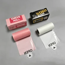 5m/Roll, Manual Rolling Paper - Portable Hand-Tearable Wood Pulp (Wood Fiber) Rolling Paper, Can Be Freely Cut To Suitable Size For DIY Rolling, Multiple Colors Available, Perfect Gift For Hand-Rolling Enthusiasts! - View 2
